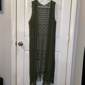 Crochet duster